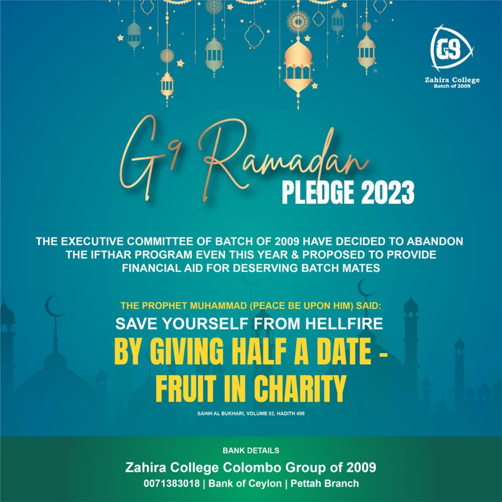 Ramadhan Pledge 2021–2023 The Pivot