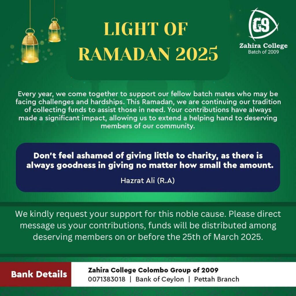 Ramadhan Pledge 2025