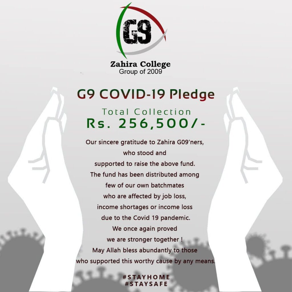 COVID Relief Fund 2020